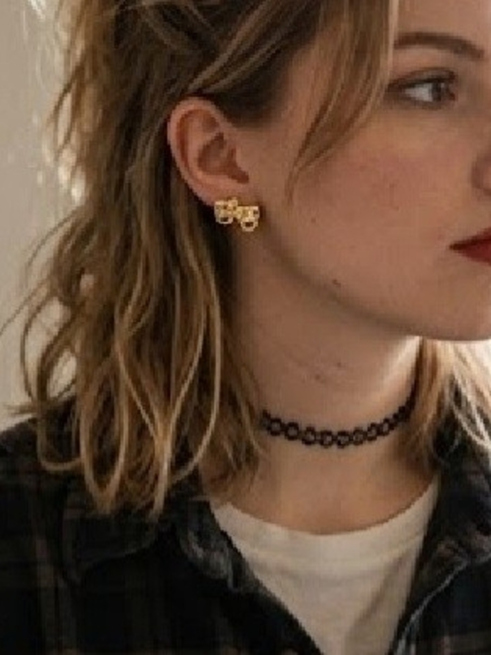 Smile Now Cry Later Earrings - Women's Jewelry